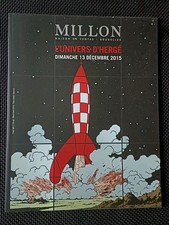 HERGE - Catalogue Millon - Vente L'univers d'Hergé  13 dec 2015 - Bruxelles - BD