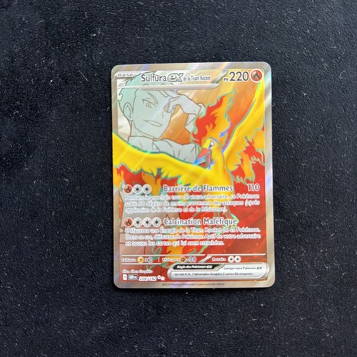 Carte pokemon sulfura - sulfura, ex