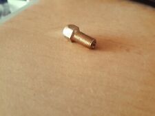 TENDEUR DE CÂBLE  DE GAZ " EN LAITON " POUR COUVERCLE DE CARBURATEURS GURTNER