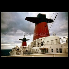 Photo B.003471 SS FRANCE CGT FRENCH LINE 1962 PAQUEBOT OCEAN LINER