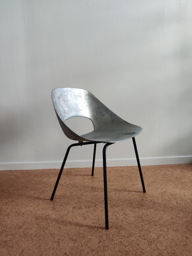 Chaise tonneau aluminium - chaise,