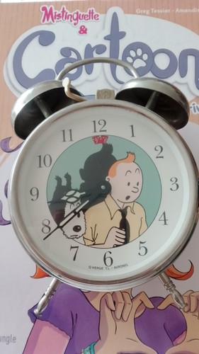 Réveil cloches tintin - réveil,