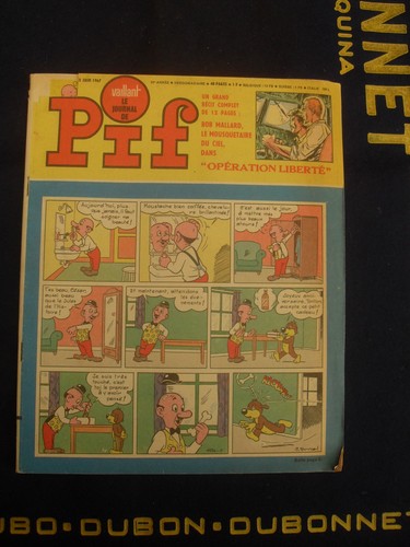Journal pif vaillant bd - le,