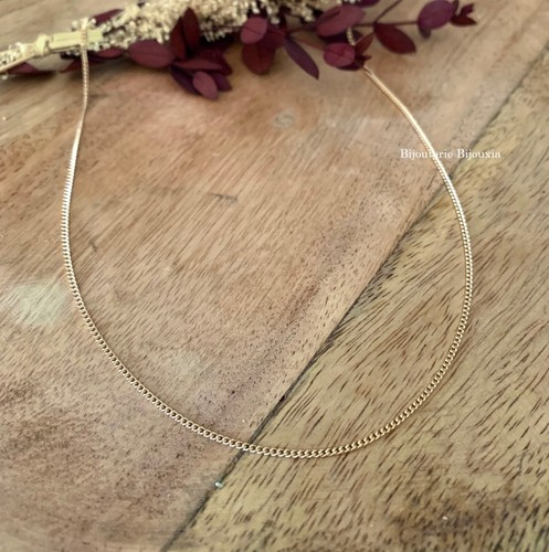 Chaîne 55cm 60mm maille - 1.60mm,