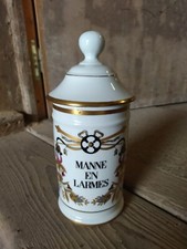 Pot à pharmacie Limoges 28 cm Manne en larmes