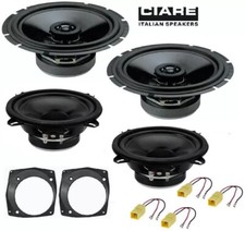 Ciare CZ170 CW130Z Set 4 Haut Parleur 16,5+13cm Pour Fiat Punto 2-3 Série Brkt /