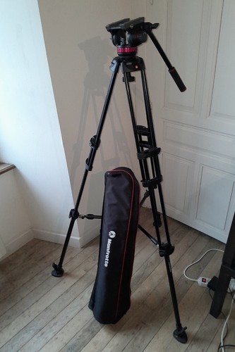 Manfrotto trépied vidéo - manfrotto,