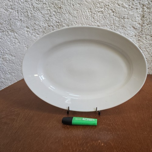 Ancien grand plat ovale - ancien, en