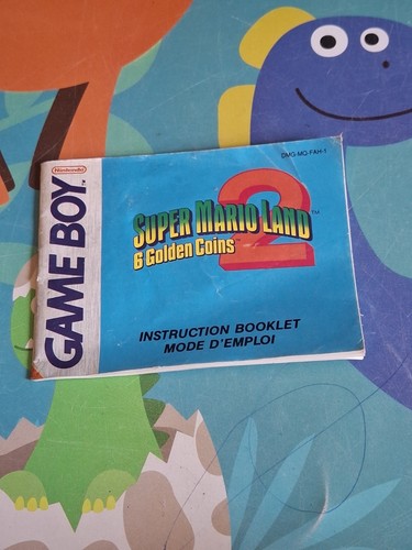Notice nintendo game boy - game,