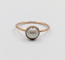 MINI bague antique or rose 18k