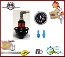 Régulateur de Pression d'Essence Réglable Sard Universel Manomètre Noir Bmw Audi