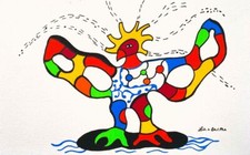 Niki DE SAINT PHALLE OISEAU DE