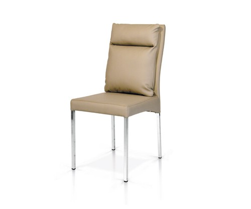Chaise cuir éco moderne salon - moderne,