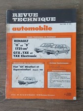 Revue technique Renault 11 et