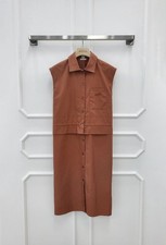 Hermes Robe à décor en storm