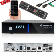 Gigablue UHD Trio 4K Pro Boîte Récepteur Satellite DVB-S2x Dvb-C / T2 Câble