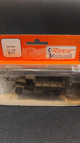 Roco minitanks 611 6x6 truck - roco,