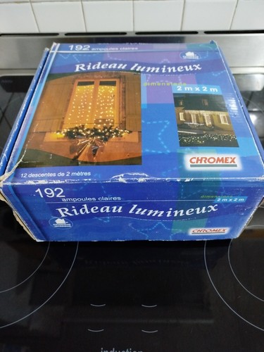 Rideau lumineux 192 ampoules - rideau,