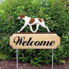 Panneau De Bienvenue En Bois