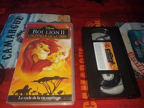 Vhs roi lion - vhs, le