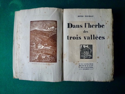 Henri pourrat dans herbe - pourrat:dans, des