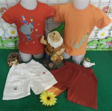 lot 12 vêtements enfant 6 mois garçon,short,tee-shirt ..........................