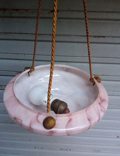 Ancien lustre vasque - , vintage