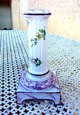 Bougeoir en faience XVIII /