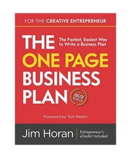 The One Page Business Plan for