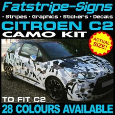 fits CITROEN C2 CAMO GRAPHICS