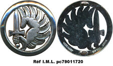 LEGION ETRANGERE, Insigne de Béret COMMANDO PARA  brillant, Y.Delsart (13000)