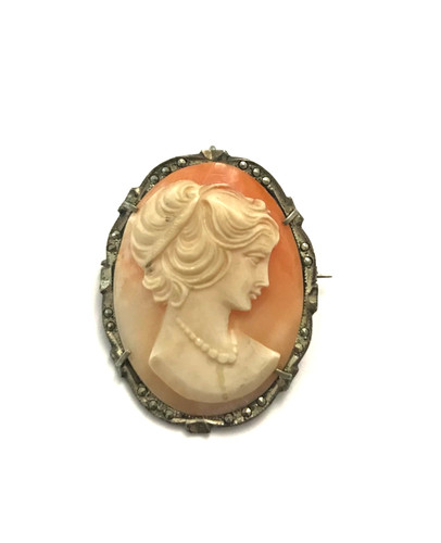 Ancienne broche pendentif