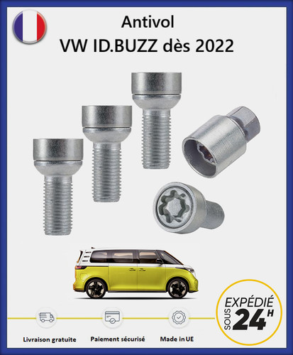 Ecrous antivol roues haute - de,