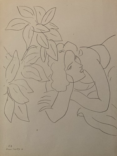Lithographie henri matisse - henri,