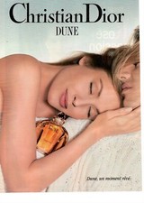 AD PUBLICITE PARFUM PERFUME DUNE CHRISTIAN DIOR