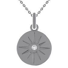 Collier en Argent rhodié et