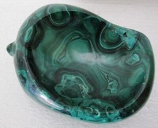 Cendrier En Malachite Vintage