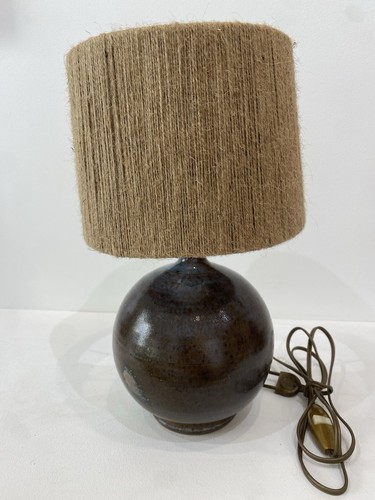 Lampe céramique vintage - céramique,