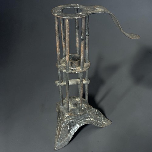Bougeoir ancien fer forgé