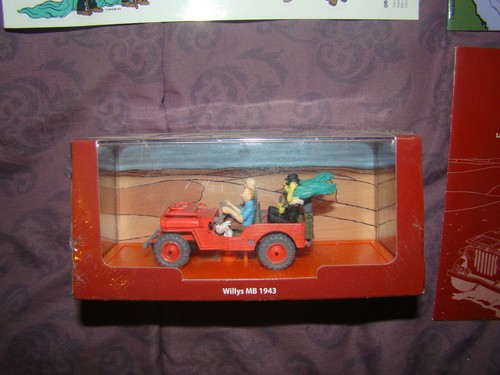 Tintin jeep willys neuve - jeep,