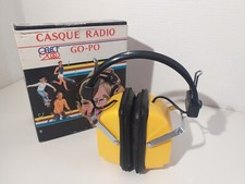 Casque Radio PO-GO Celect 2000 vintage rare