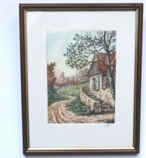 Chemin dans hameau - dans, un