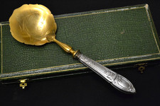 pelle à fraise argent style