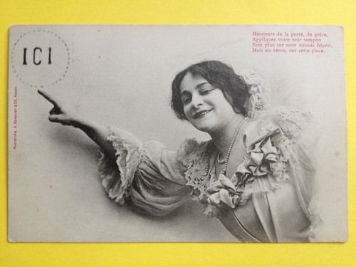 Cpa 1900 phot bergeret - 1900,