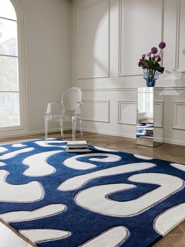 Nouveau tapis abstrait unique
