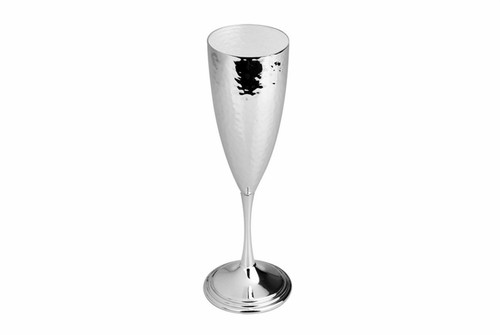 Flûte champagne argentée - champagne,