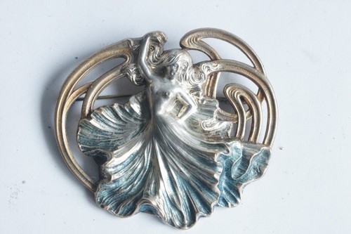 Broche femme art nouveau - broche,