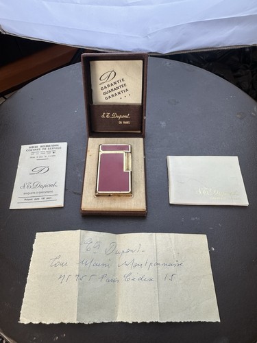 Briquet dupont ligne 1 - s.t.,