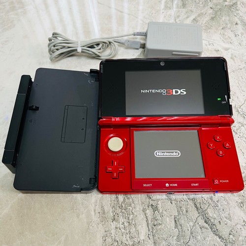Console nintendo 3ds flare red - flare,