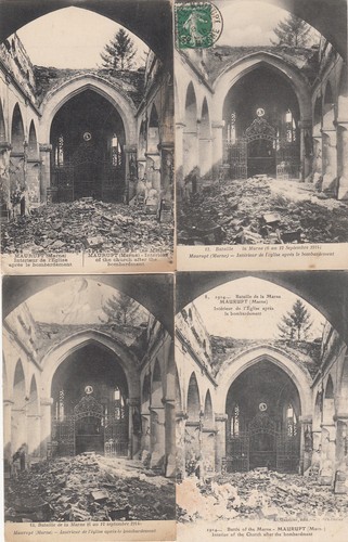 Lot antique postcards war - postcards,